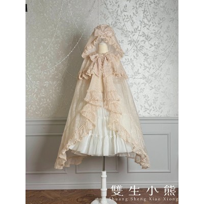 Twin Bears Gilded Reverie Cape(2nd Pre-Order/3 Colours/Full Payment Without Shipping)